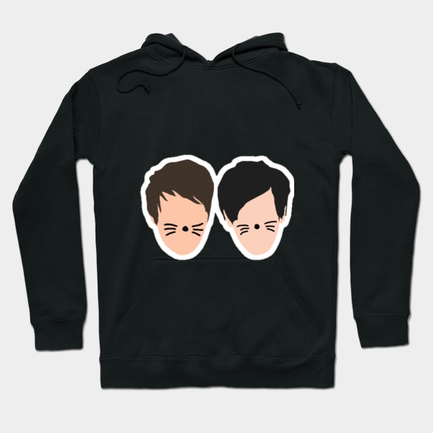 Dan and Phil Hoodie by DestinySong